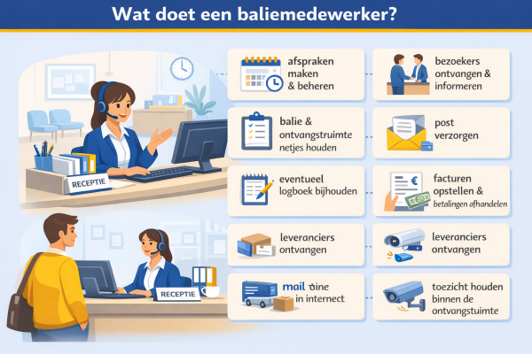 Wat doet een baliemedewerker